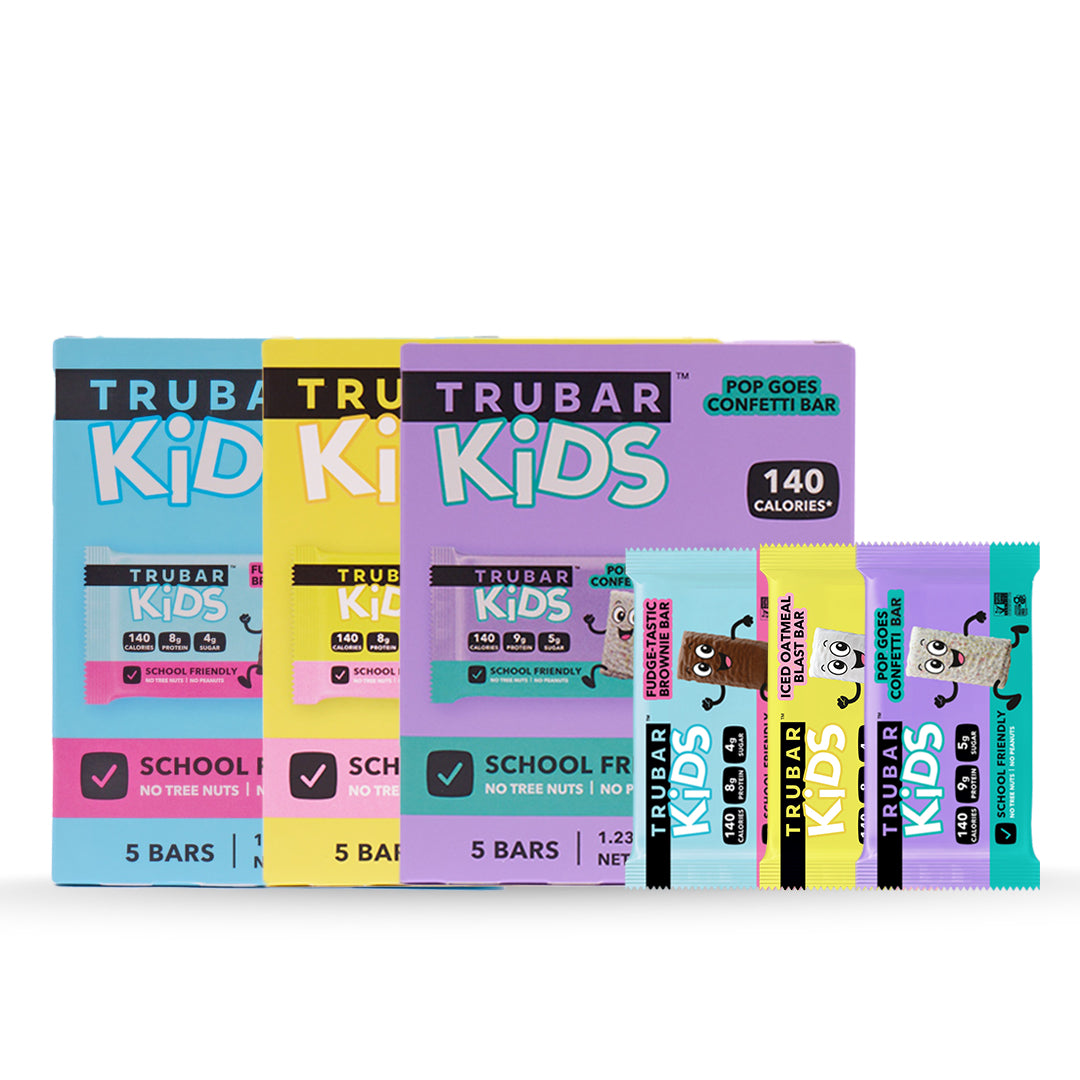 TRUBAR KiDS - Iced Oatmeal Blast Bar, Pop Goes Confetti Bar, Fudge-Tas ...