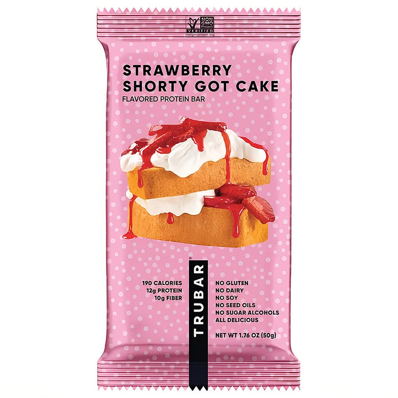 Strawberry Shorty Got Cake TRUBAR Nutrition and Protein Bar