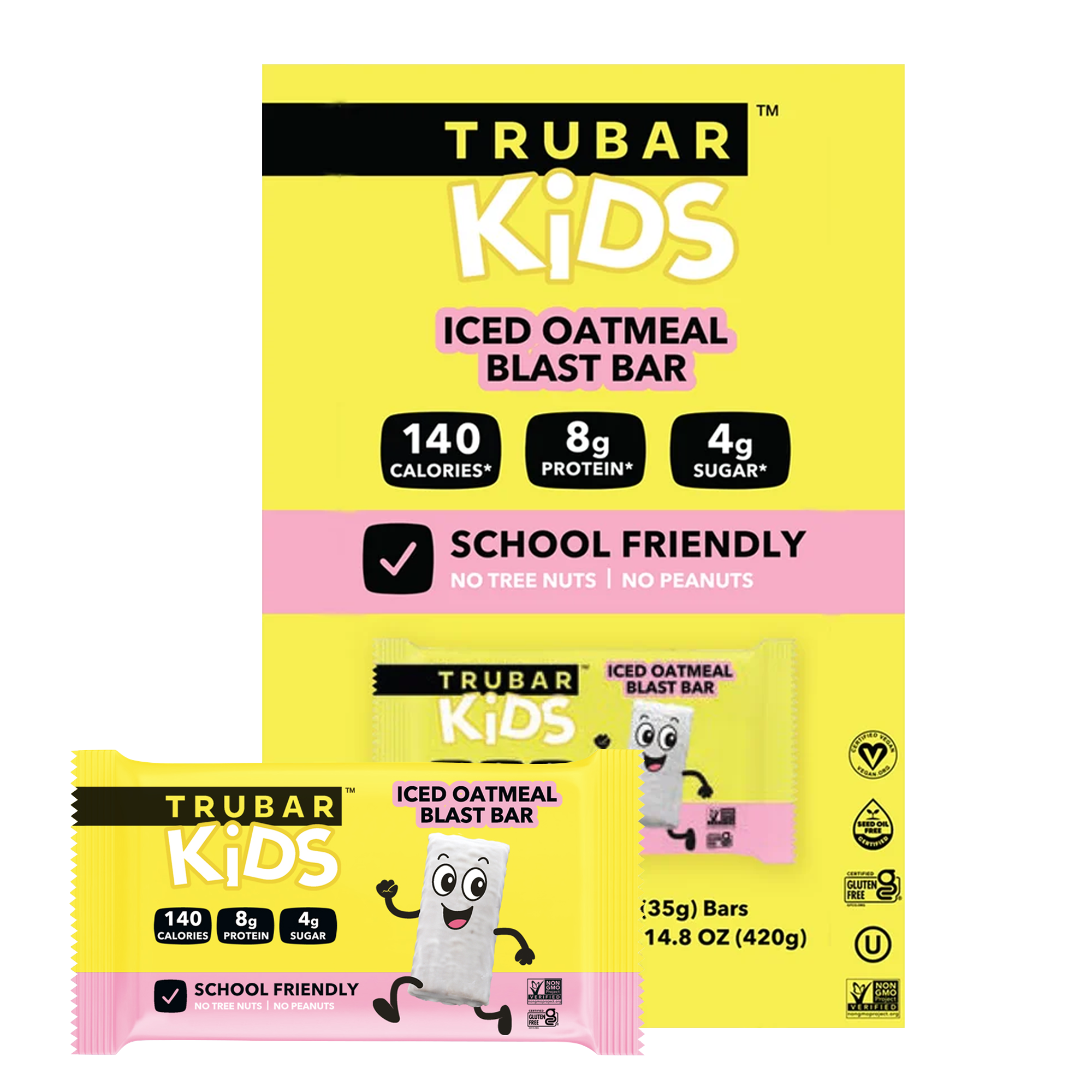TRUBAR KiDS - Iced Oatmeal Blast Bar