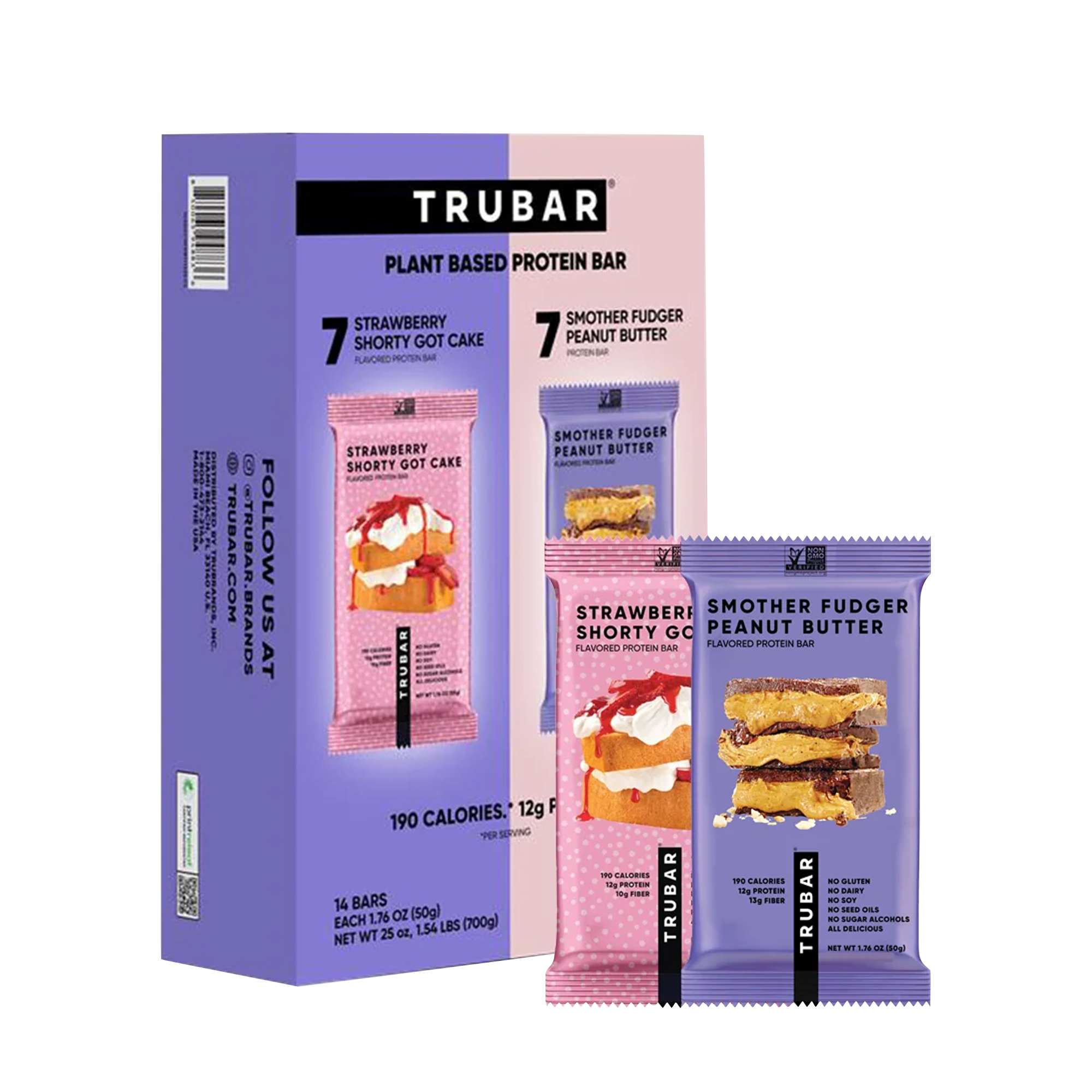 NEW! Variety Pack: Chocolate & Strawberry Duo Bars